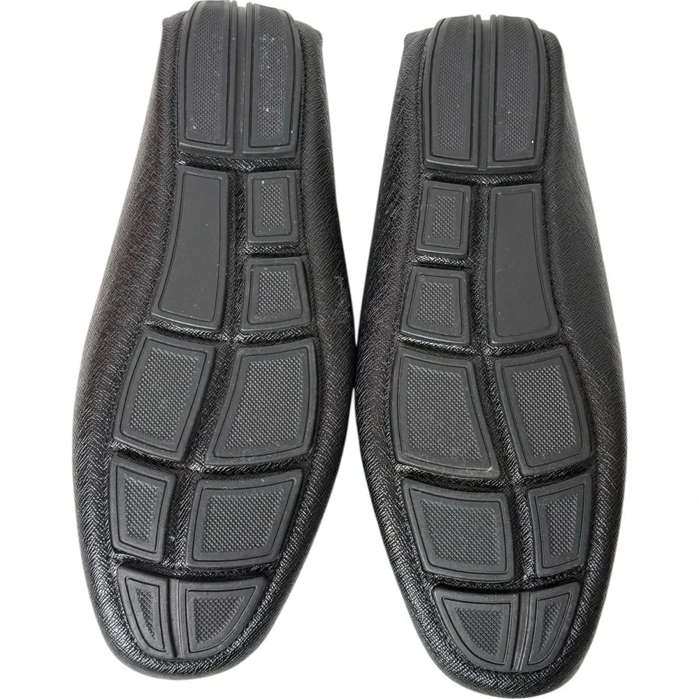 Robert‎ David Textured Black Slip On Cushioned Loafers Mens 15M